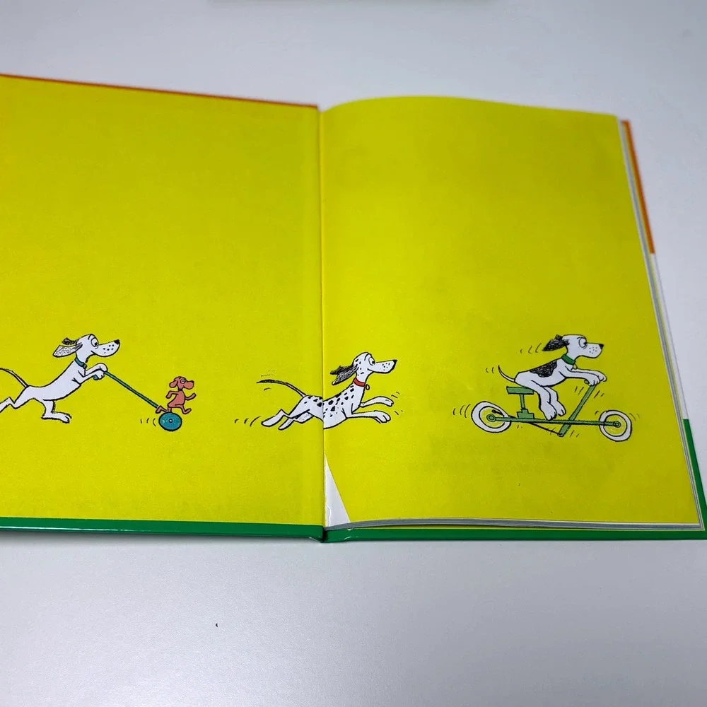 2 Beginner Books Random House Kids Green Orange Go Dog Go‎ The Big Honey Hunt